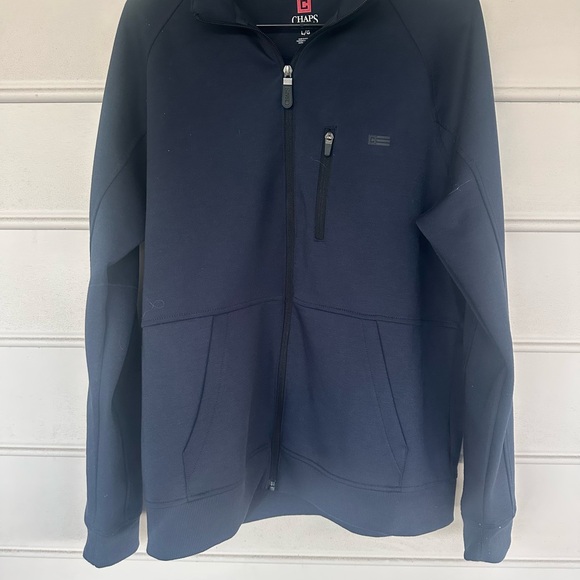 Chaps Navy Performance Jacket - Picture 2 of 5